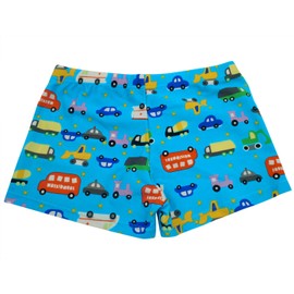 Aivtalk - Bañador tipo calzones para niños, azul (Car Blue), 6-7 Años