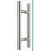 Rockwell Security 8 Inch Back to Back Ladder Pull in
