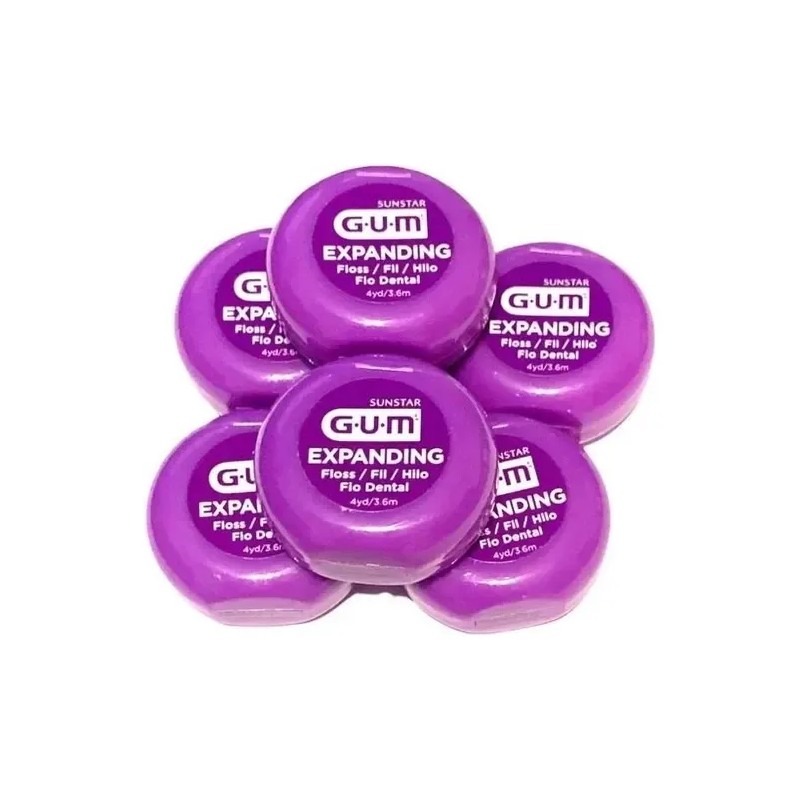 Kit De 8 Hilos Expanding Gum + 6 Proxabrush 1614