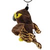 Falke Key Ring Plush Griffin Bird Cuddly Toy Pendant Brown