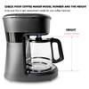 12-Cup Replacement Glass Coffee Carafe Compatible with Mr. Coffee LMX,