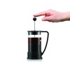 Bodum 12oz Brazil French Press Coffee Maker, High-Heat Borosilicate Glass,