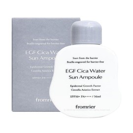 Fromlie Vegan EGF Cica Water Sun Ampoule 56ml (SPF 50+)(AD) (42240279) / 프롬리에 비건 EGF 시카 워터 선앰플 56ml (SPF 50+)(AD) (42240279)