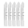 5pcs Ophthalmic PD Ruler Clear Data Marking Smoothing Edges Pupillary