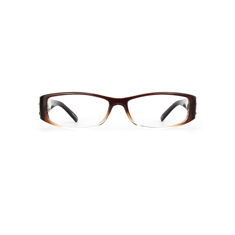 EYEBOGO Kaylee Stylish Reading Glasses for Women (Brown, 4.00)