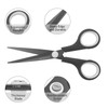 KUONIIY Scissors Ultra Sharp Titanium Blades Soft Comfort-Grip Handles Multi-Purpose