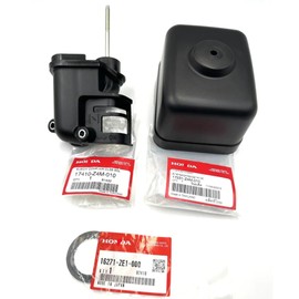 Genuine Set of Elbow 17410-Z4M-010 with Air Cleaner Cover 17231-Z4M-010 and Gasket 16271-ZE1-000 for Honda GX160 GX200 GX120