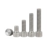 FEEIMOL Knurled Thumb Screws Stainless Steel Flat Head Knurled Machine