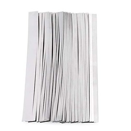 SHONAN Pure Nickel Strip, 99.6% Nickel, for 18650 Soldering Tab, High Capacity Lithium, Li-Po, NiMh and NiCd Battery Pack and Spot Welding (0.15x8x100mm, 100pcs)