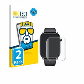 brotect 3D Curved Screen Protector compatible with Gard Pro Health Smartwatch 2+ (2 Pack) - Full Screen Coverage