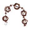 Hanging Rain Chain Metal Decorative Rotating Hollow Rain Chain for