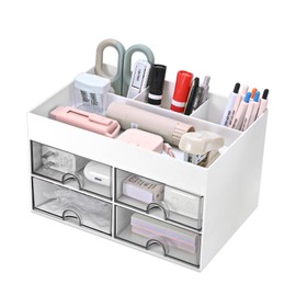Desk Organiser, Multifunctional Organiser for Desk with Drawers, Home and School