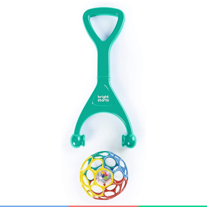 Bright Starts, 2 in 1 Ball Toy with Rattle