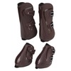 4pcs Horse Tendon Boots Adjustable Thicken Front Hind Horse Leg