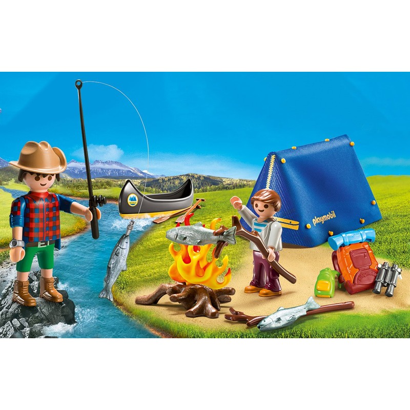 Playmobil Camping Adventure Carry Case Building Set