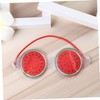 Healvian 8pcs Cooling Fruit Shaped Eye Mask Gel Eye Covers