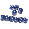 Yiotfandoll 10PCS Polyhedral Dice D6 Dice 16mm Acrylic Dice Game