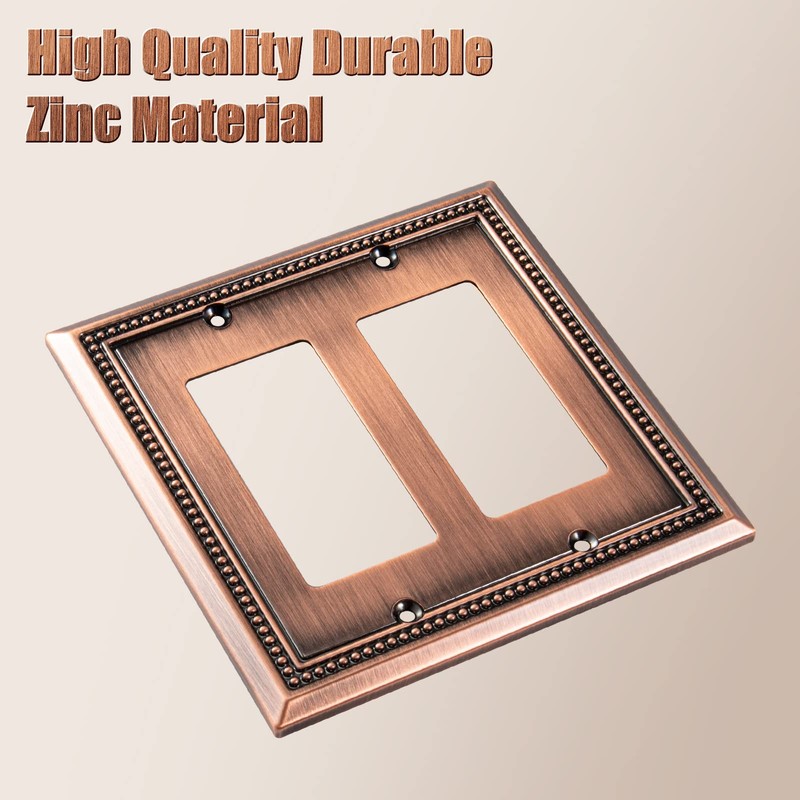 Henne Bery Sunken Pearls Decorative Wall Plate Switch Plate Outlet