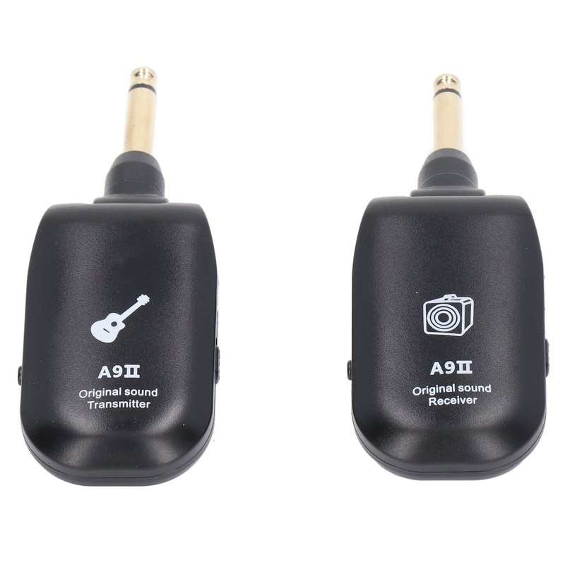 Guitar Receiver Transmitter Set Plug and Play Wireless Transmitter Receiver