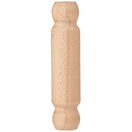 Dexam 17740120 Beech Rolling Pin 15cm, Beige