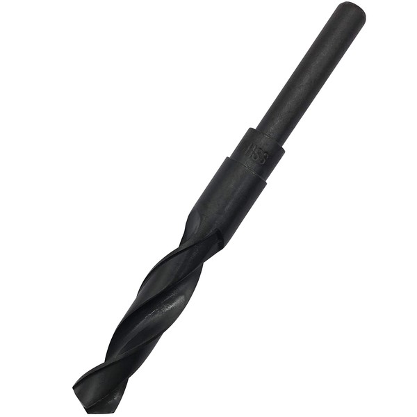 16mm(5/8-Inch) Reduced Shank Drill Bit, 1/2” Shank High Speed Steel