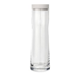 blomus SPLASH Water Carafe - 1 Liter - Moonbeam (beige) Lid