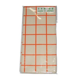 EBM Campus Thick Check Napkin 450x450 Orange