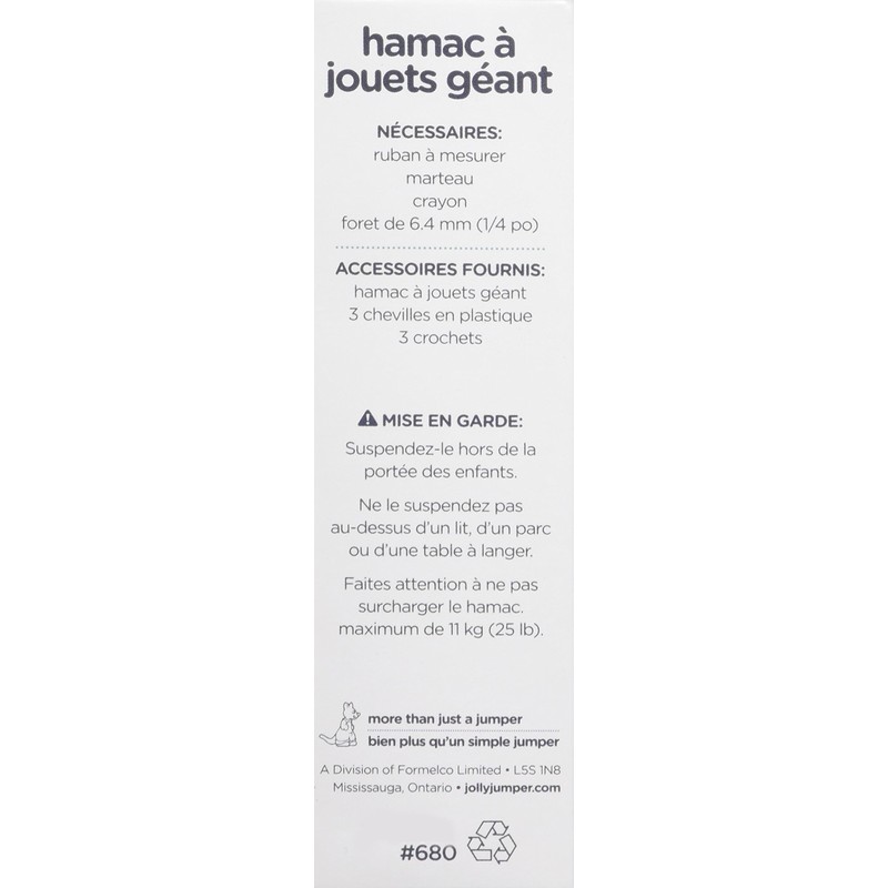 Jolly Jumper Jumbo Toy Hammock