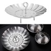 Foldable Vegetable Steam Basket No Warping 304 Stainless Steel Folding