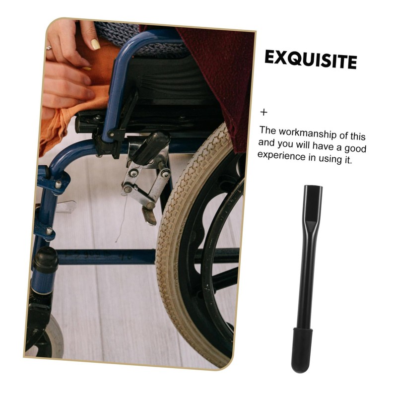 minkissy Wheelchair Brake Handle Extensions Extendable Lever for Easy Operation