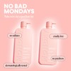 MONDAY HAIRCARE Smooth Shampoo + Conditioner Bathroom Set (2 Count)