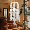 Remmdan Wind Chimes for Outside, Windchimes Outdoors, Capiz Shell Wind