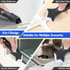 Silicone Caulking Tool Kit 3 in 1, Glass Glue Angle