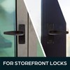 SUMMIT DOORWARE Adams Rite Style Door Handle | Deadlatch Lever