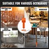 Lasnten 2 Pcs 4.5x4.5 Screw Jack Post 14.5" - 18.5"