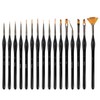 16PCS Miniature Paint Brushes,Detail Paint Brushes Set for Acrylic Watercolor