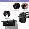 Prokva Double Stroller Organizer Compabitle with BOB Duallie and City