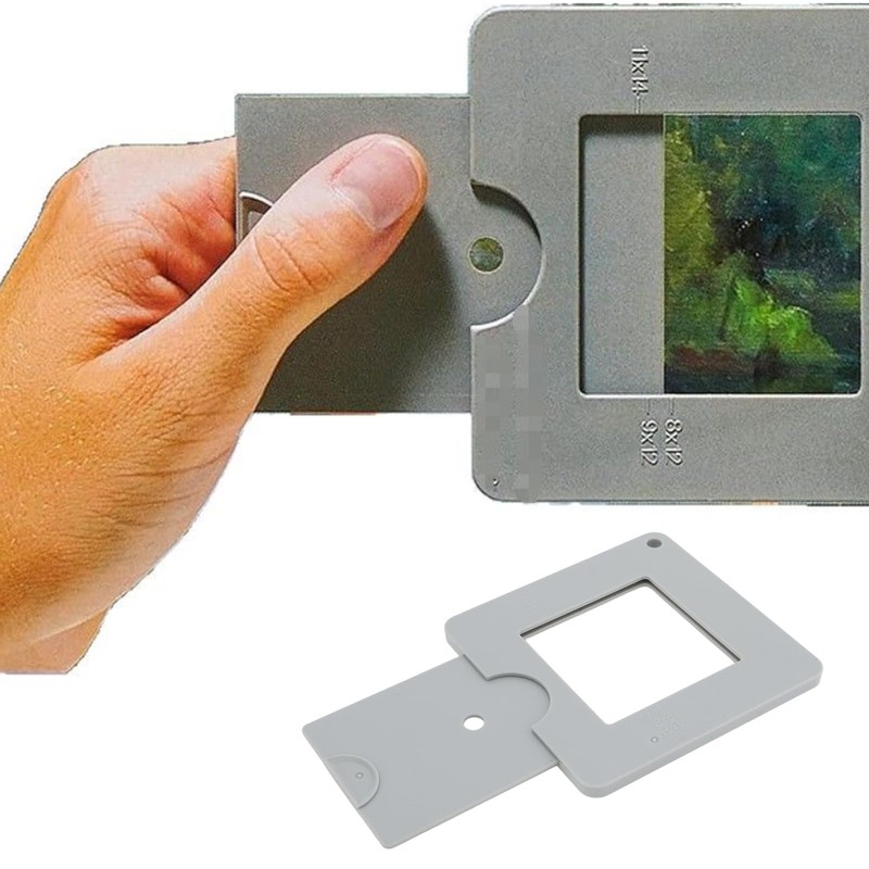 ECSiNG Pack of 2 Portable Adjustable Viewfinder with Sliding Mechanism