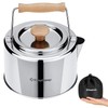 KingCamp Tea Kettle 1.2 L Camping Kettle Teapot Kettle Tea