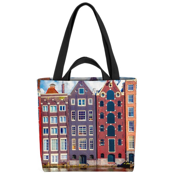 VOID Amsterdam Houses Bag 33 x 33 x 14 cm,