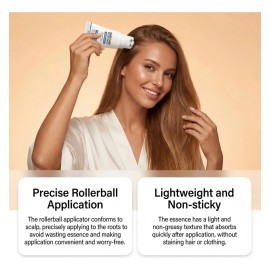 Hair Ampoule, Hair Roll-on With Castor Oil