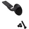 Stone Harbor Hardware Heavy-Duty Aluminum Handrail Bracket with 2-1/8" Round