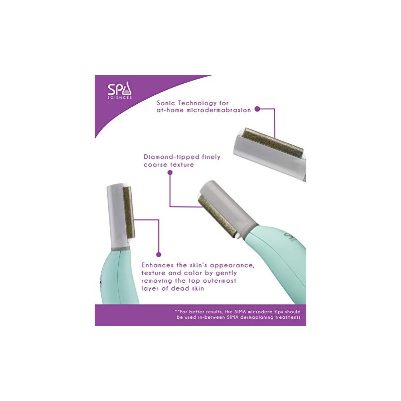 Spa Sciences SIMA Microderm Tips - 1 Coarse and 1