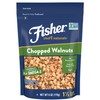 Fisher Chopped Walnuts, 6 Ounces, California Grown Walnuts, Unsalted, Naturally