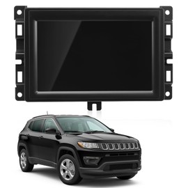 Taesayl 7 Inch LCD Display Touchscreen Navigation Touchscreen Monitor Touch Screen with Frame TDO-WXGA0700K00057-V1 for Jeep Compass 2017-2020 TDO-WXGA0700K00033-V2