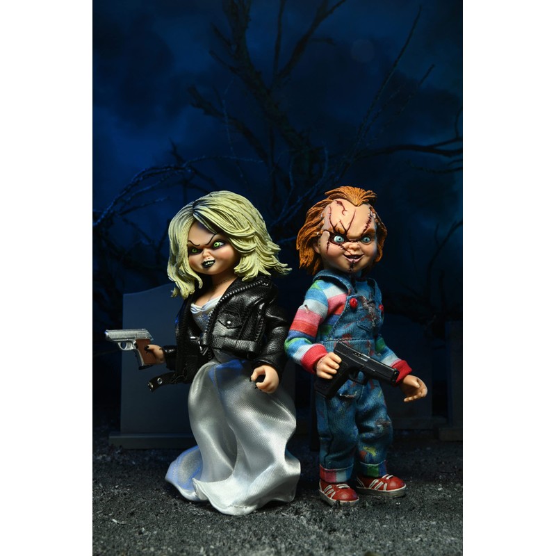 NECA - Bride of Chucky Tiffany & Chucky 8 Clothed
