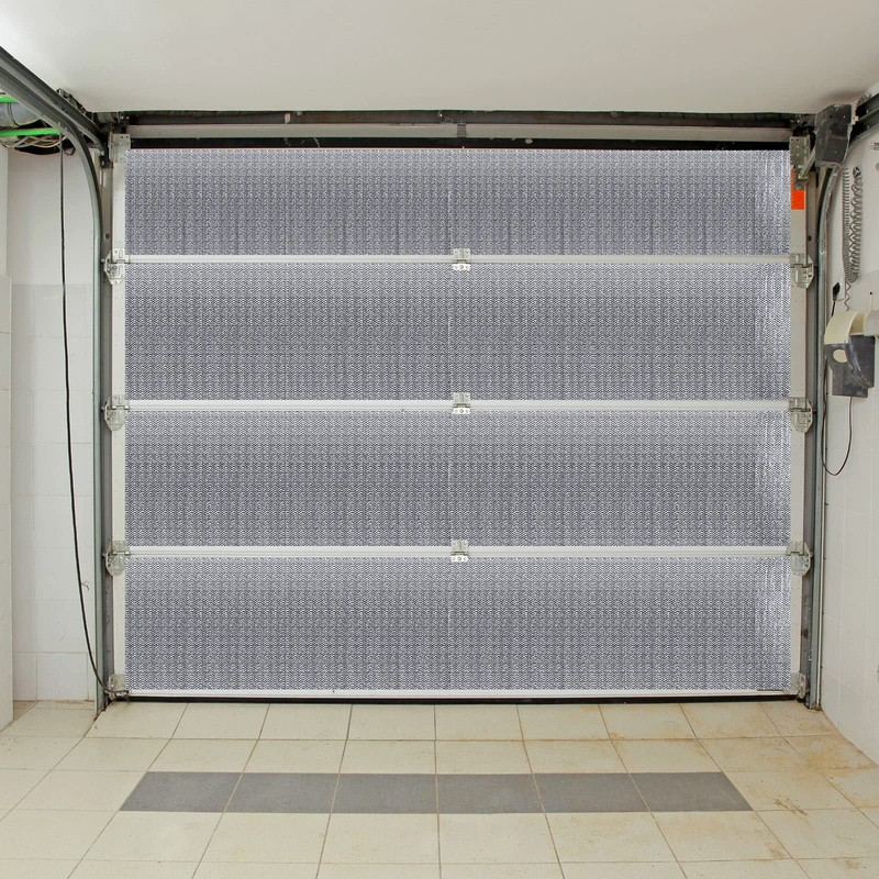 Gerrii 8 Pcs Garage Door Insulation Kit Double Bubble Insulation
