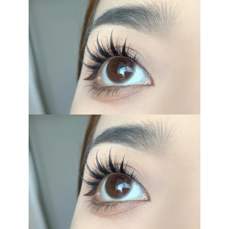 Natural False Eyelashes, 5 Pairs Popular Transparent Axis Soft Core