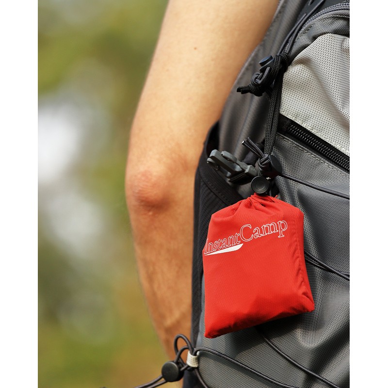 InstantCamp Ultra Light Inflatable Backpacking Travel Pillow - Compact, Ergonomic,