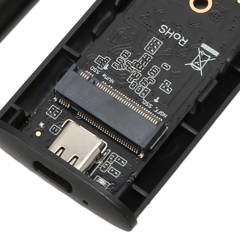 M.2 NVME SATA SSD Enclosure Adapter USB 3.2 Gen 2